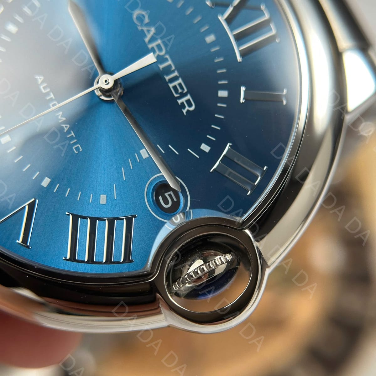 까르띠에 발롱블루 스틸 청판 오토메틱 40mm 7