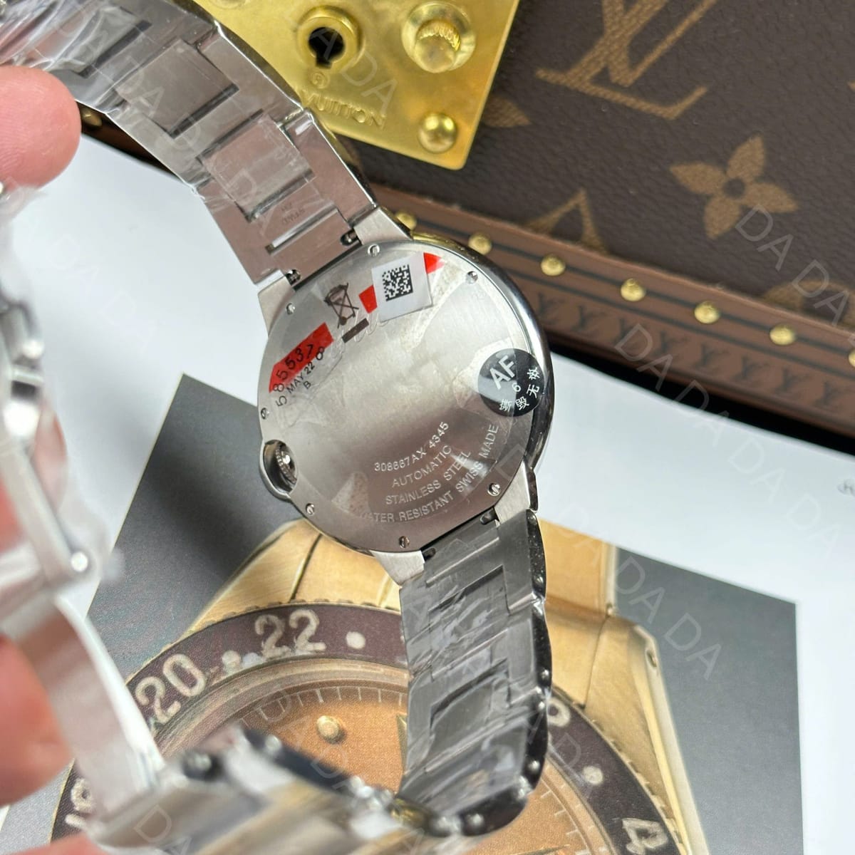 까르띠에 발롱블루 스틸 청판 오토메틱 40mm 11