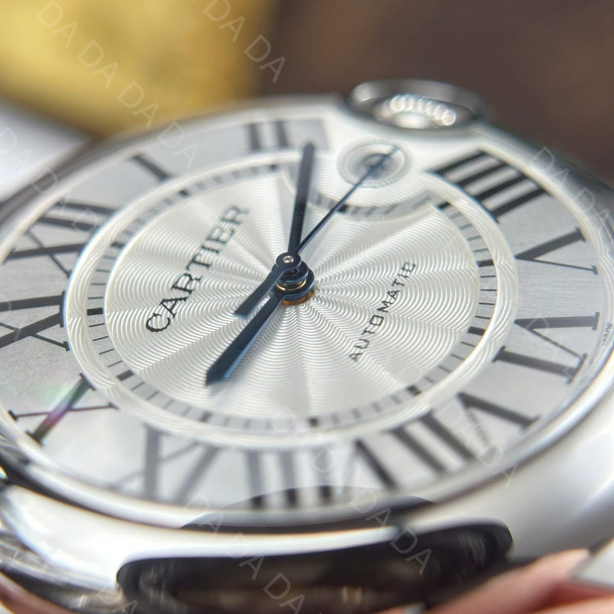 까르띠에 발롱블루 가죽밴드 오토메틱 40mm 8