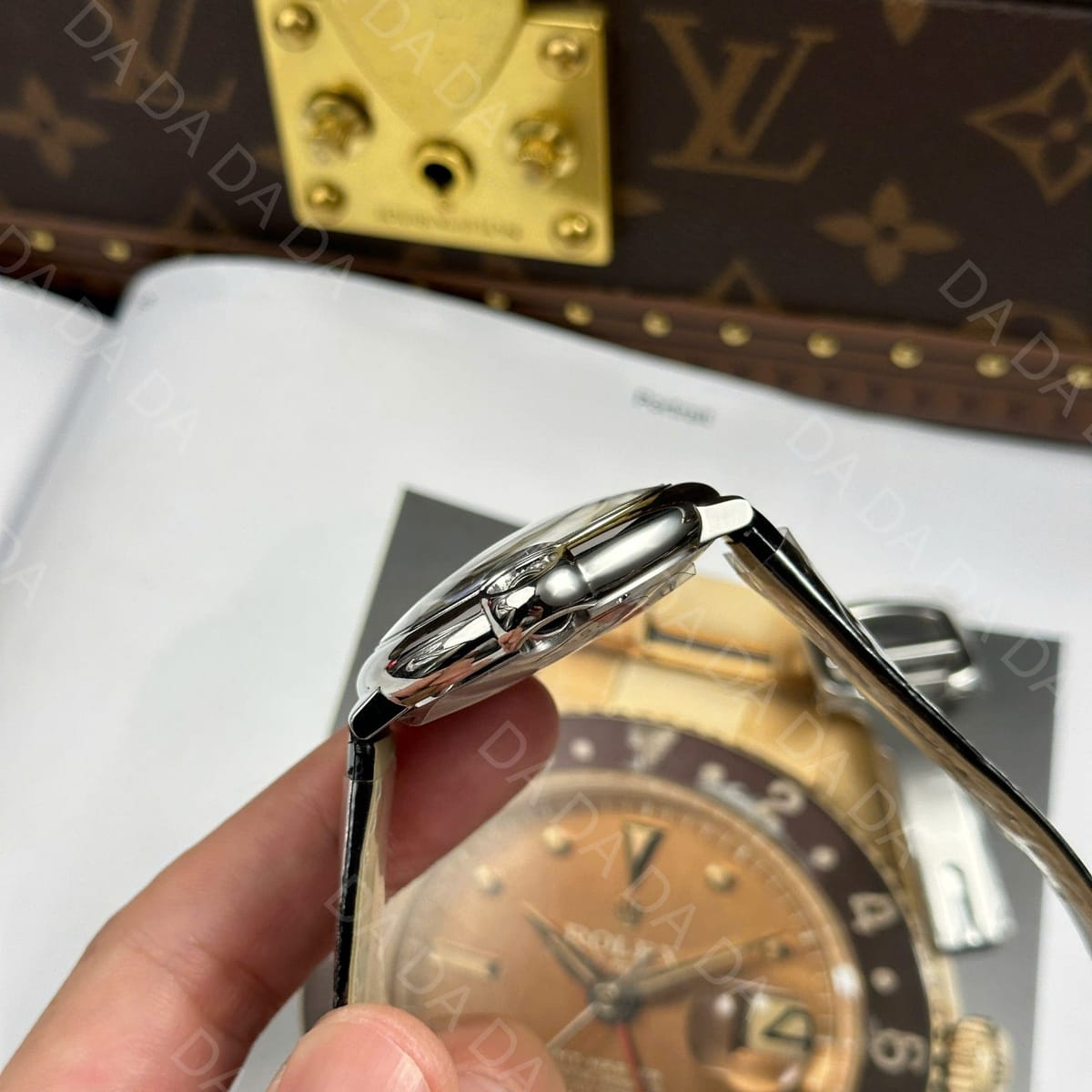 까르띠에 발롱블루 가죽밴드 오토메틱 40mm 9