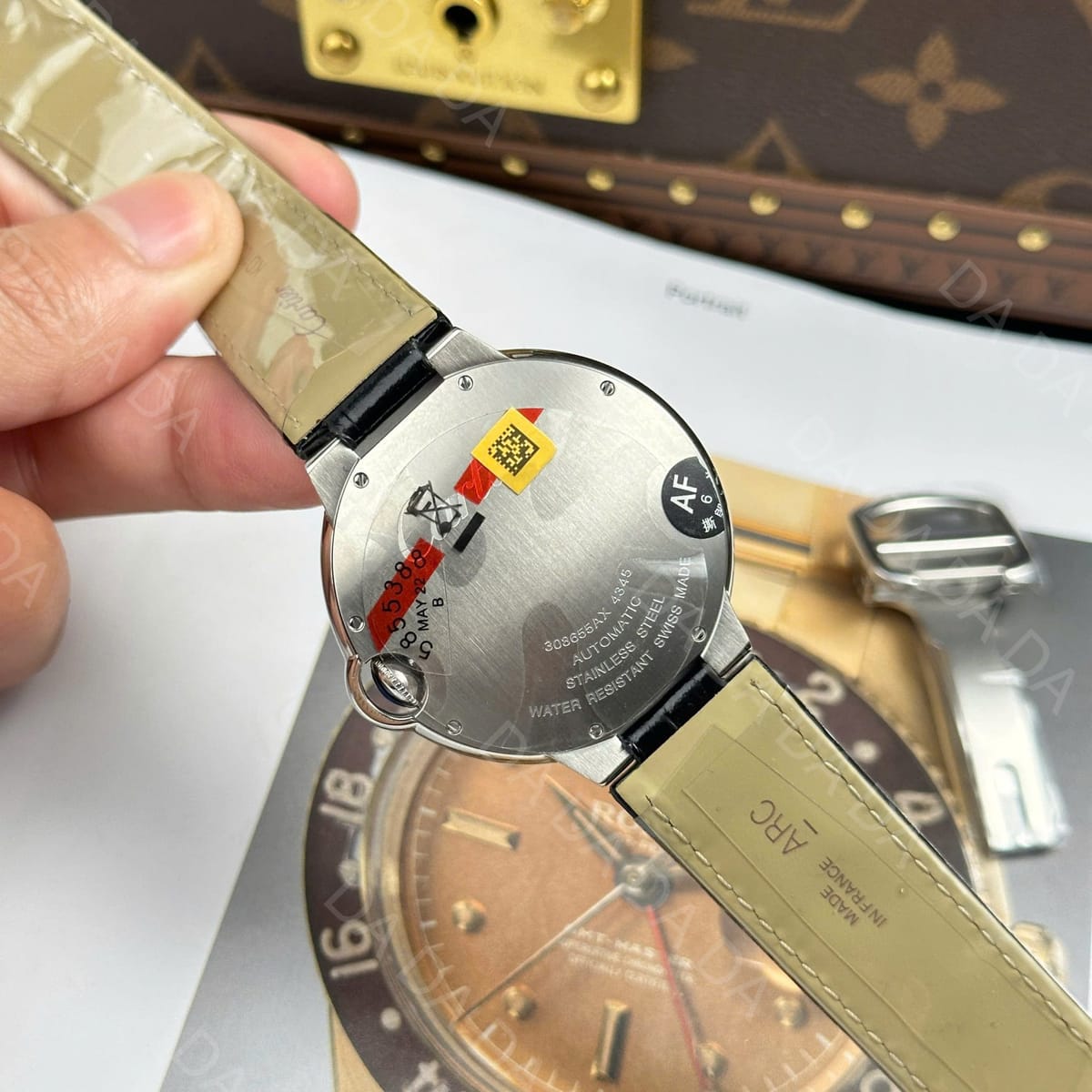 까르띠에 발롱블루 가죽밴드 오토메틱 40mm 11
