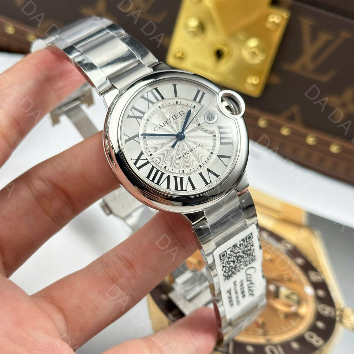 까르띠에 발롱블루 스틸 오토메틱 40mm 3
