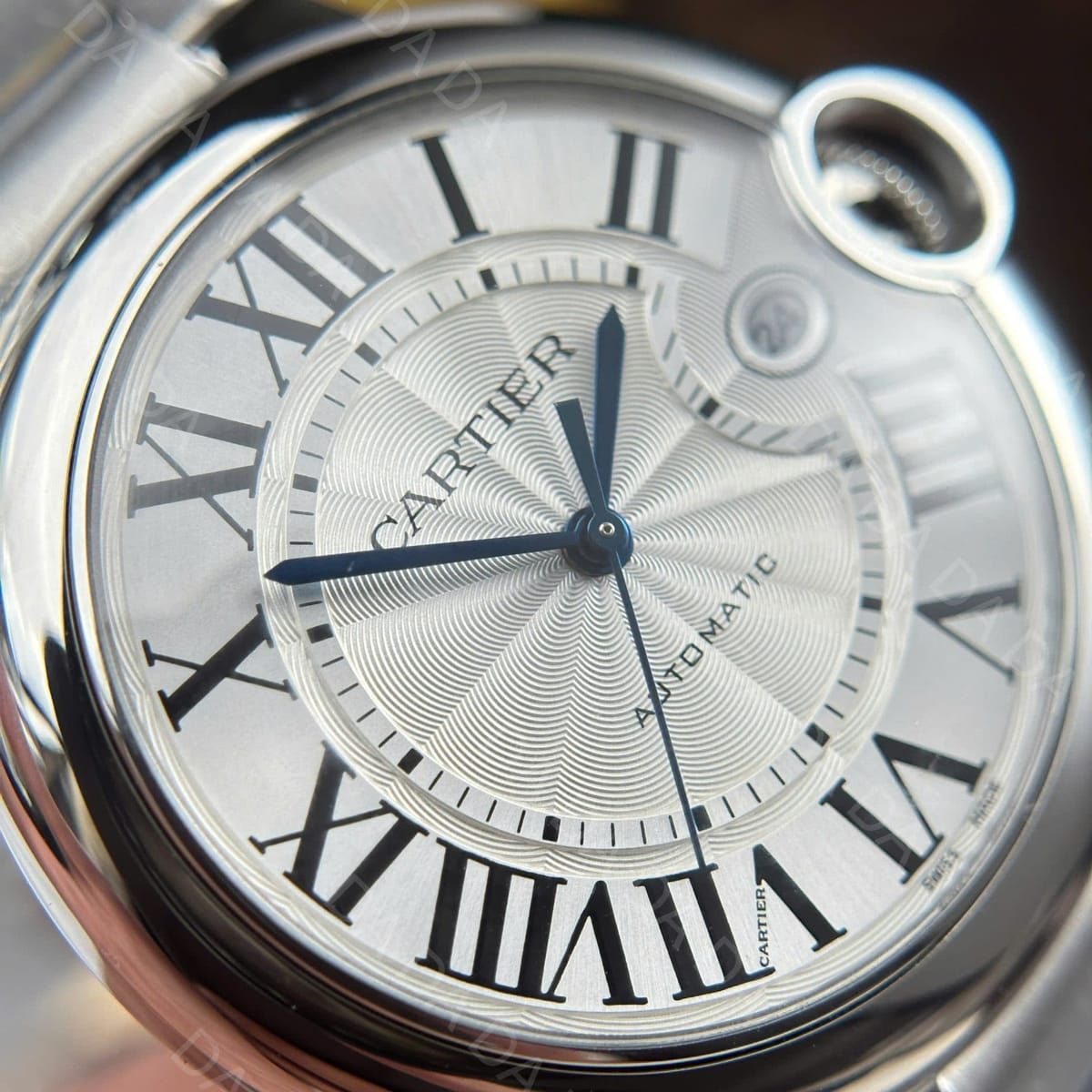 까르띠에 발롱블루 스틸 오토메틱 40mm 6