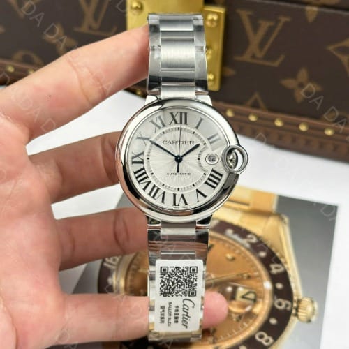까르띠에 발롱블루 스틸 오토메틱 40mm