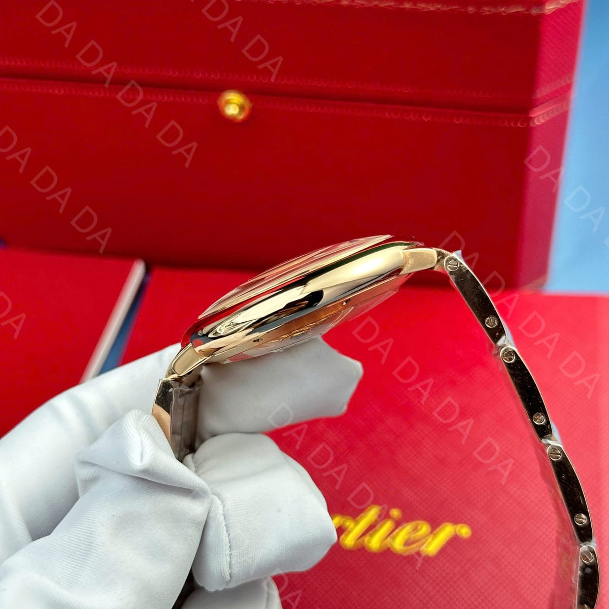 까르띠에 발롱블루 로즈골드 금통 오토메틱 42mm 7
