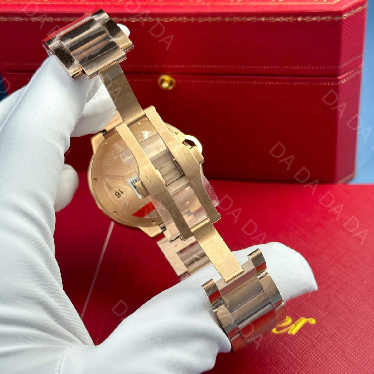 까르띠에 발롱블루 로즈골드 금통 오토메틱 42mm 10