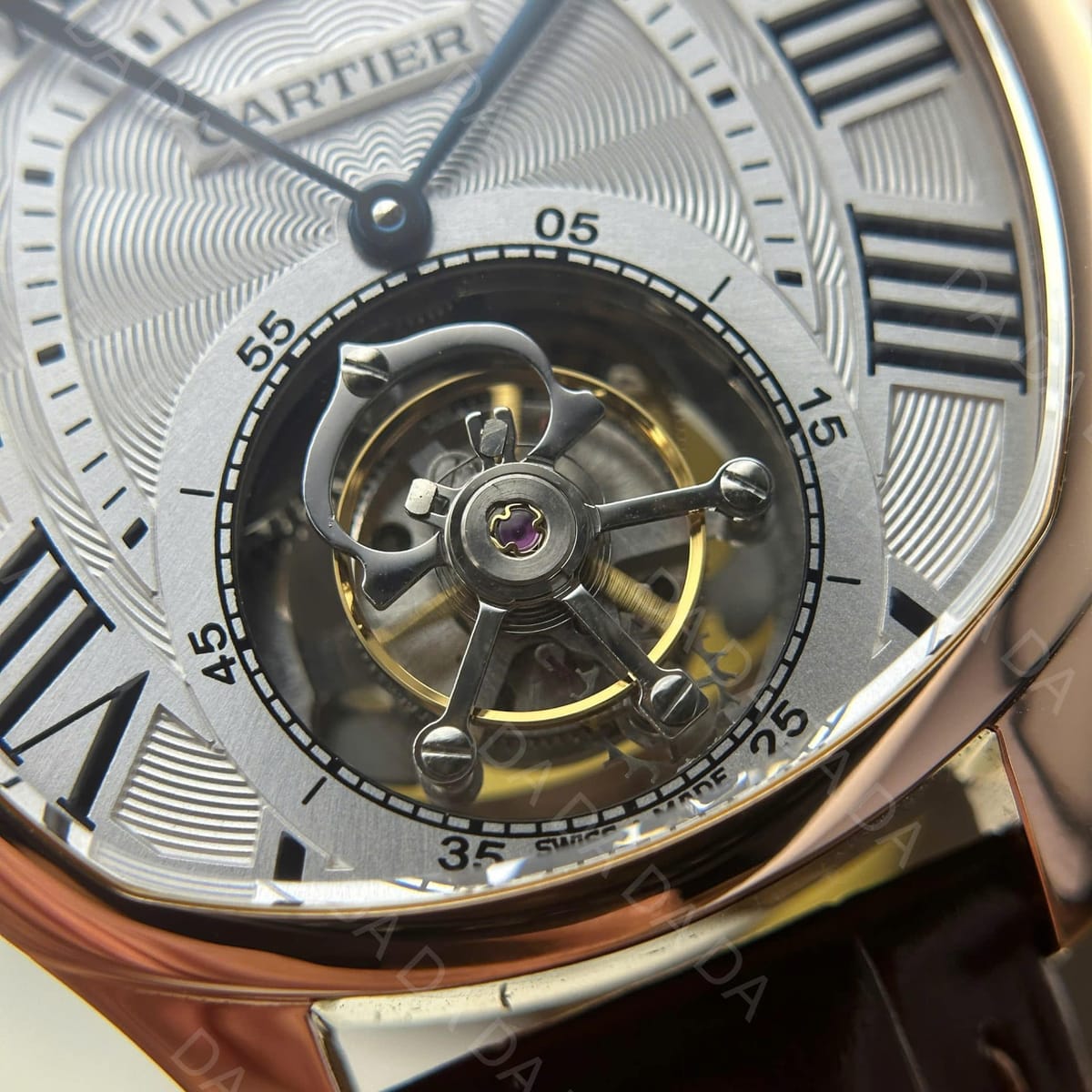 까르띠에  드라이브 플라잉 뚜르비옹 금통 41mm 7