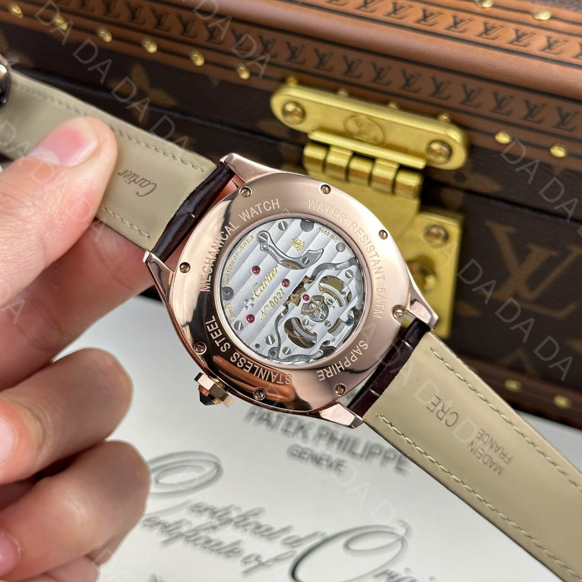 까르띠에  드라이브 플라잉 뚜르비옹 금통 41mm 13