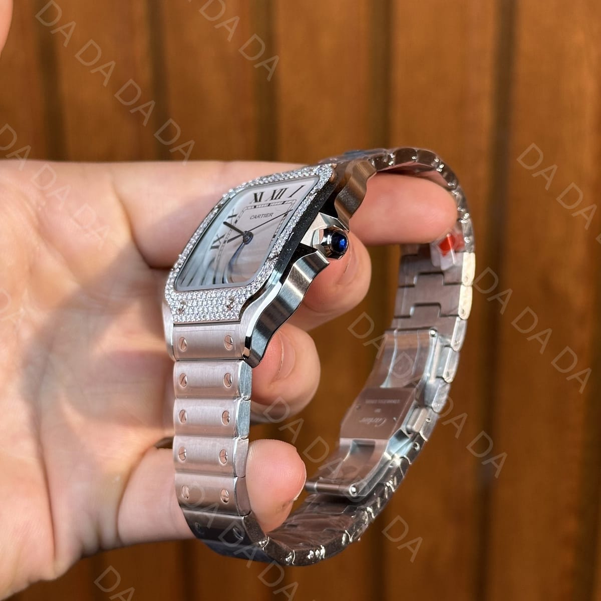 까르띠에 산토스 다이아베젤 라지 40mm 6