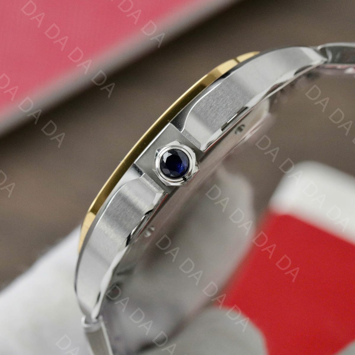 까르띠에 산토스 콤비 그레이다이얼 라지 40mm 9