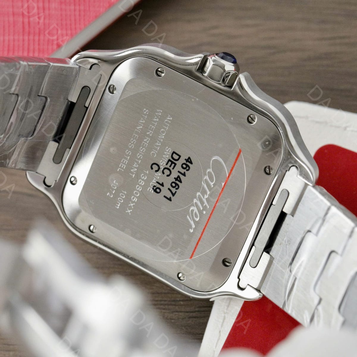 까르띠에 산토스 콤비 그레이다이얼 라지 40mm 11