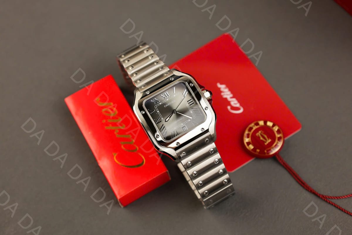 까르띠에 산토스 그레이다이얼 라지 40mm 3