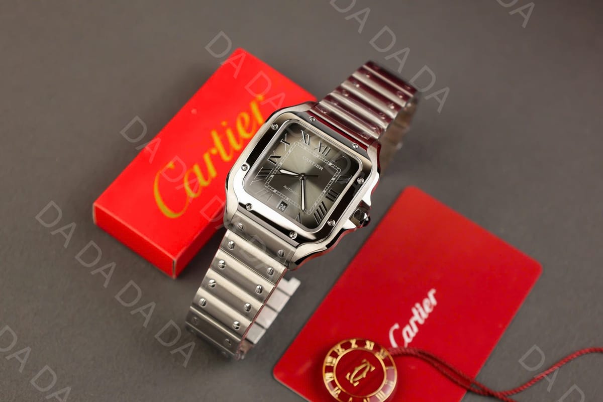 까르띠에 산토스 그레이다이얼 라지 40mm 4