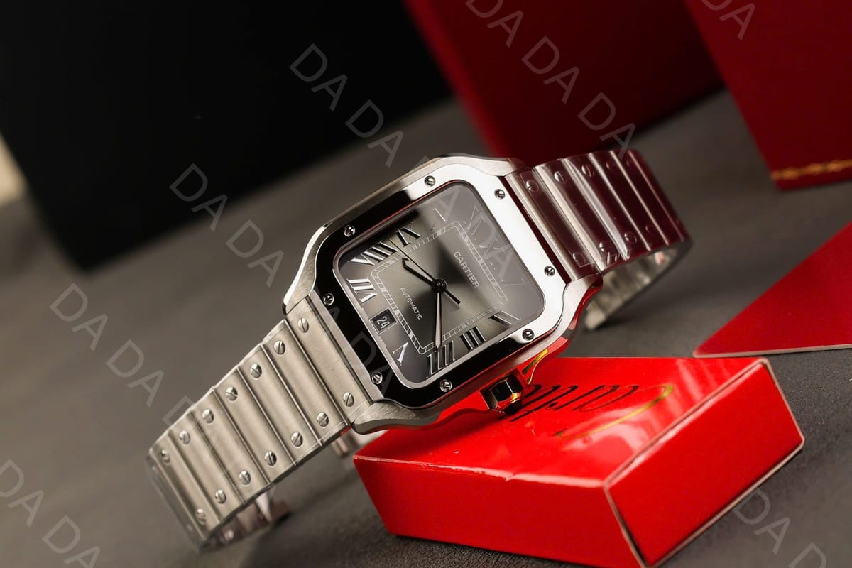 까르띠에 산토스 그레이다이얼 라지 40mm 5