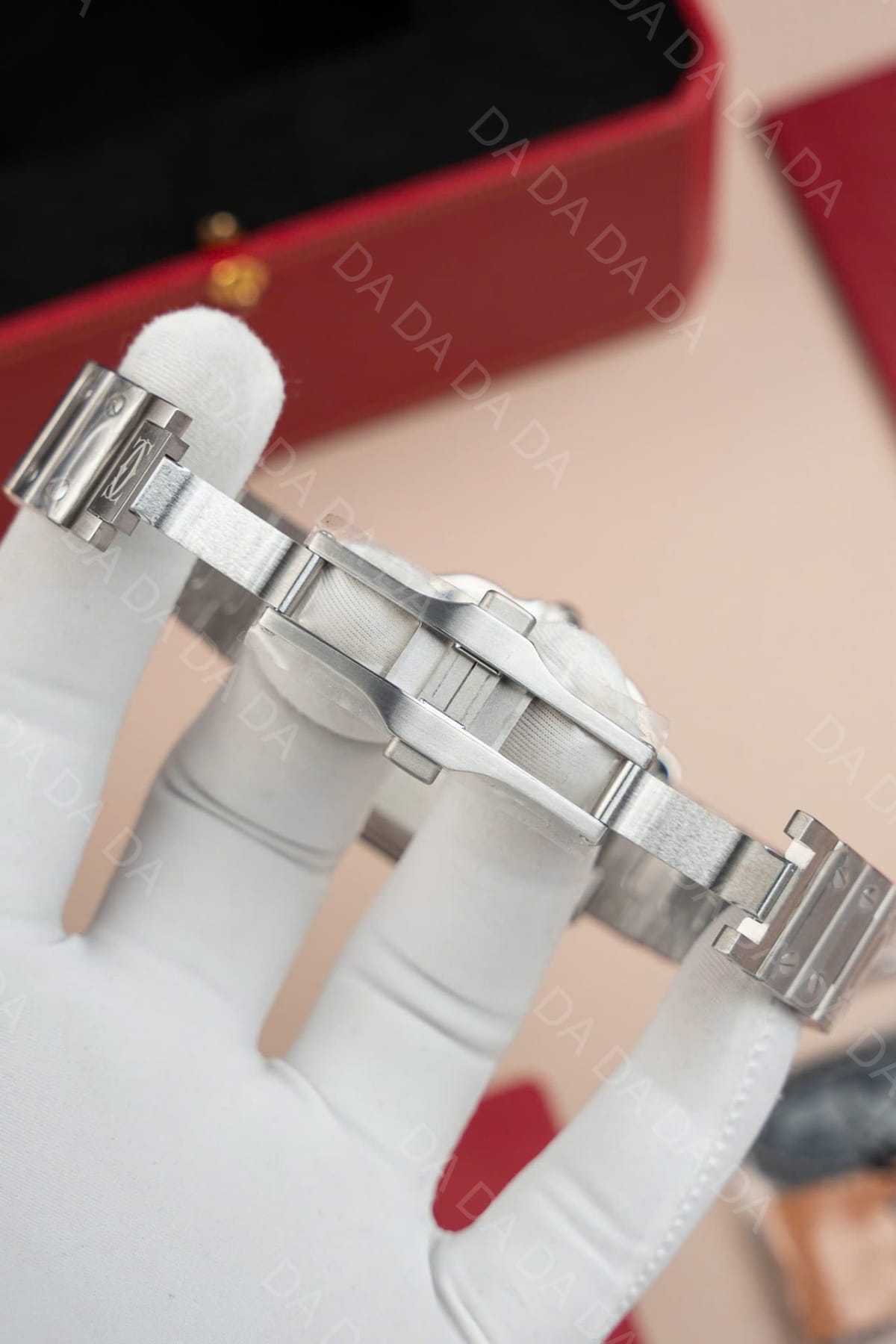 까르띠에 산토스 브라운다이얼 미디움 35.2mm 11