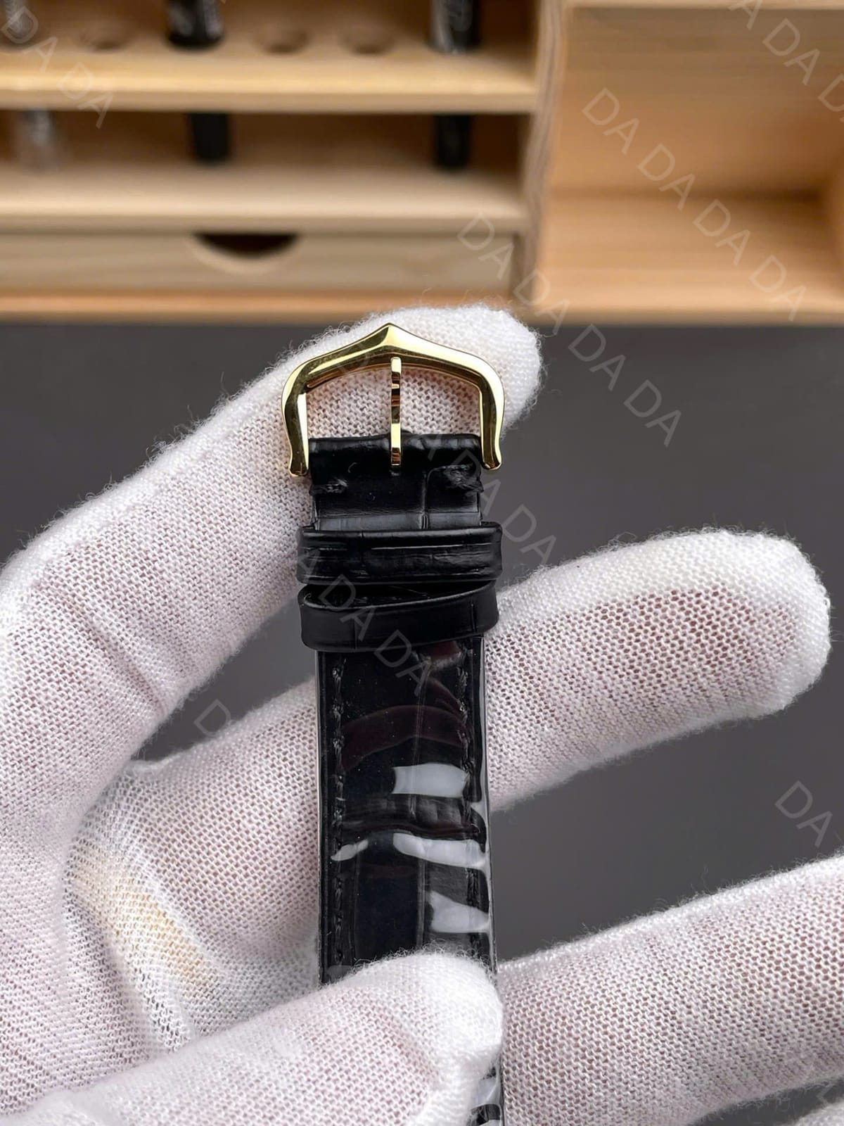 까르띠에 산토스 뒤몽 금통 블랙다이얼 43.5mm 10