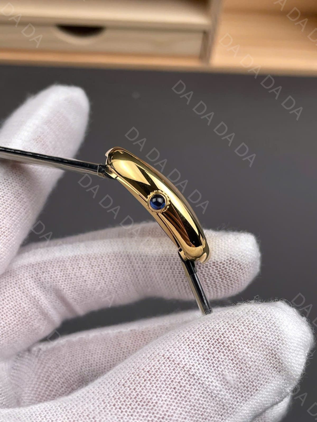까르띠에 베누아 금통 가죽스트랩 스몰 31x23mm 7