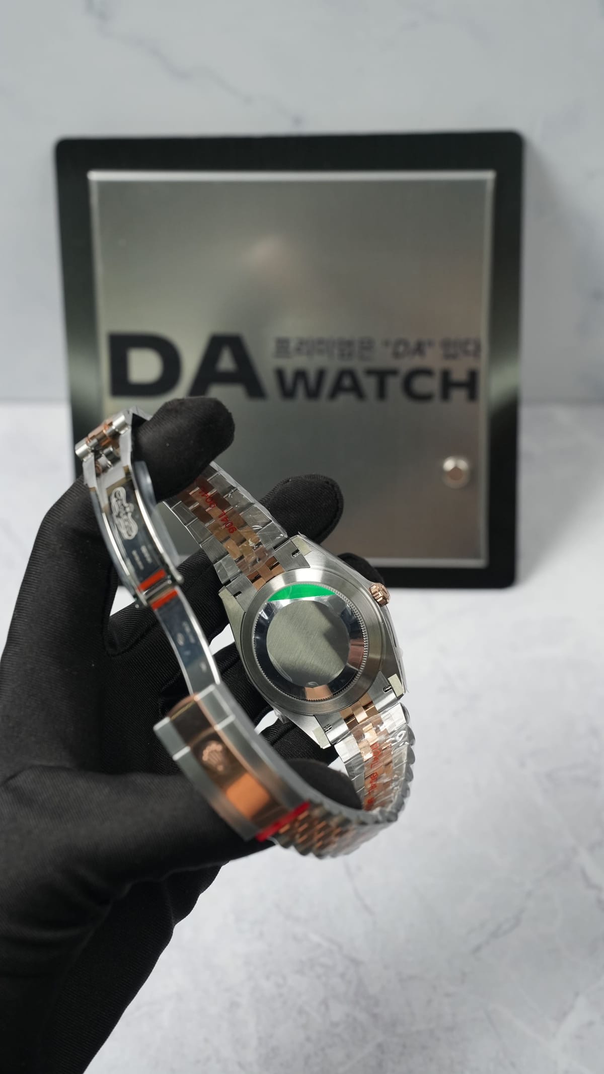 롤렉스 데이저스트 로즈골드 콤비 윔블던 41mm 14