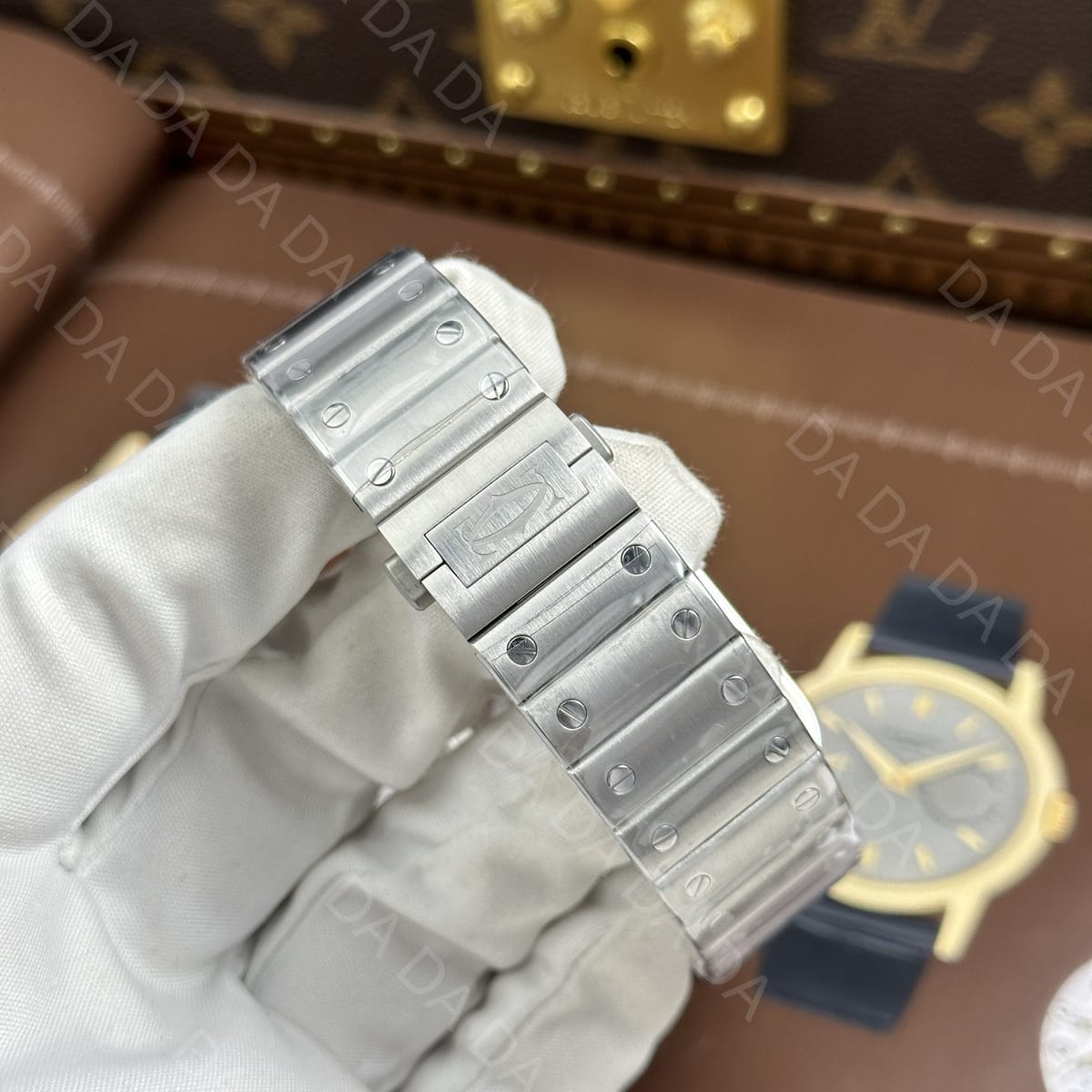 까르띠에 산토스 스켈레톤 라지 40mm 5