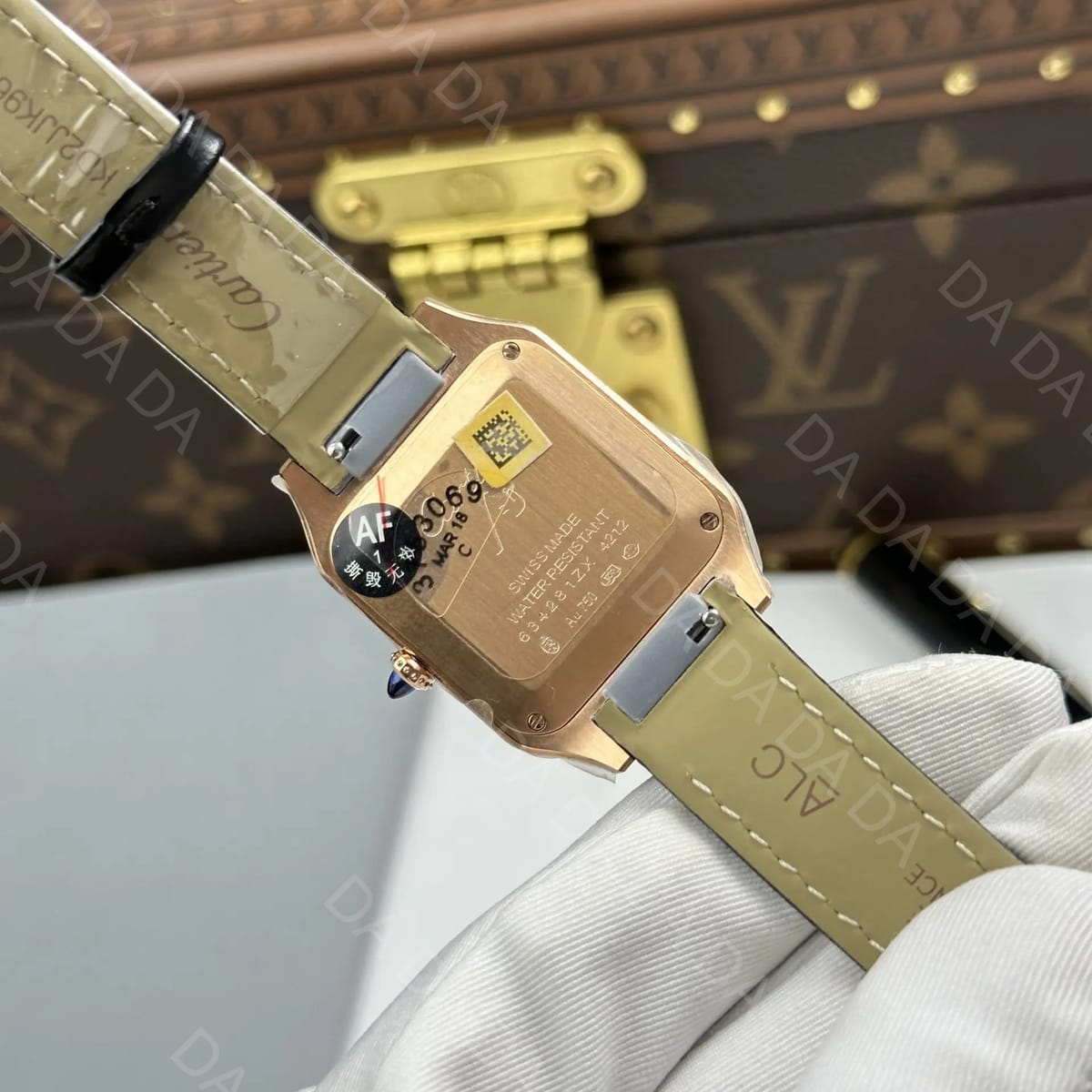 까르띠에 산토스 뒤몽 금통 라지 43.5×31.4mm 3