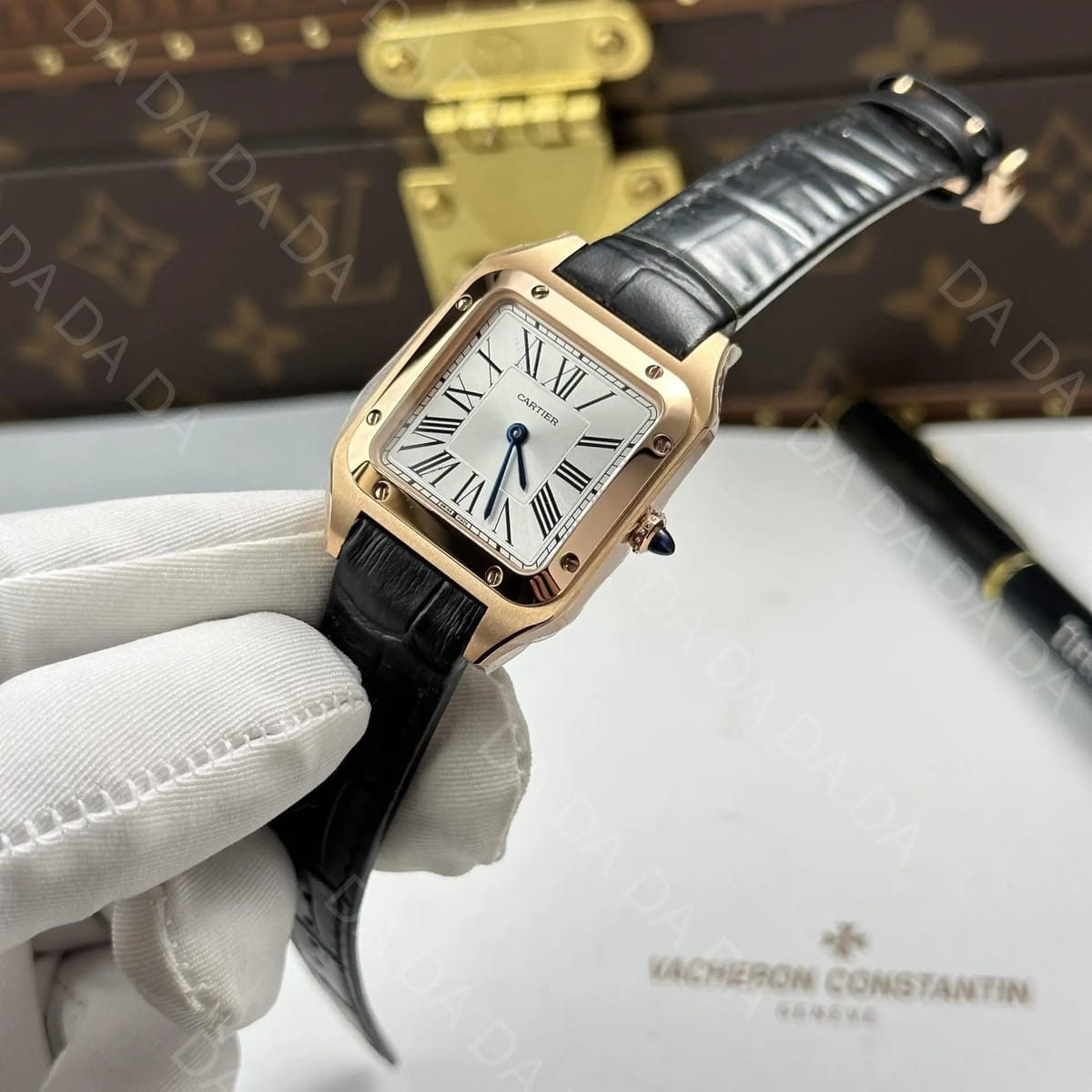 까르띠에 산토스 뒤몽 금통 라지 43.5×31.4mm 9