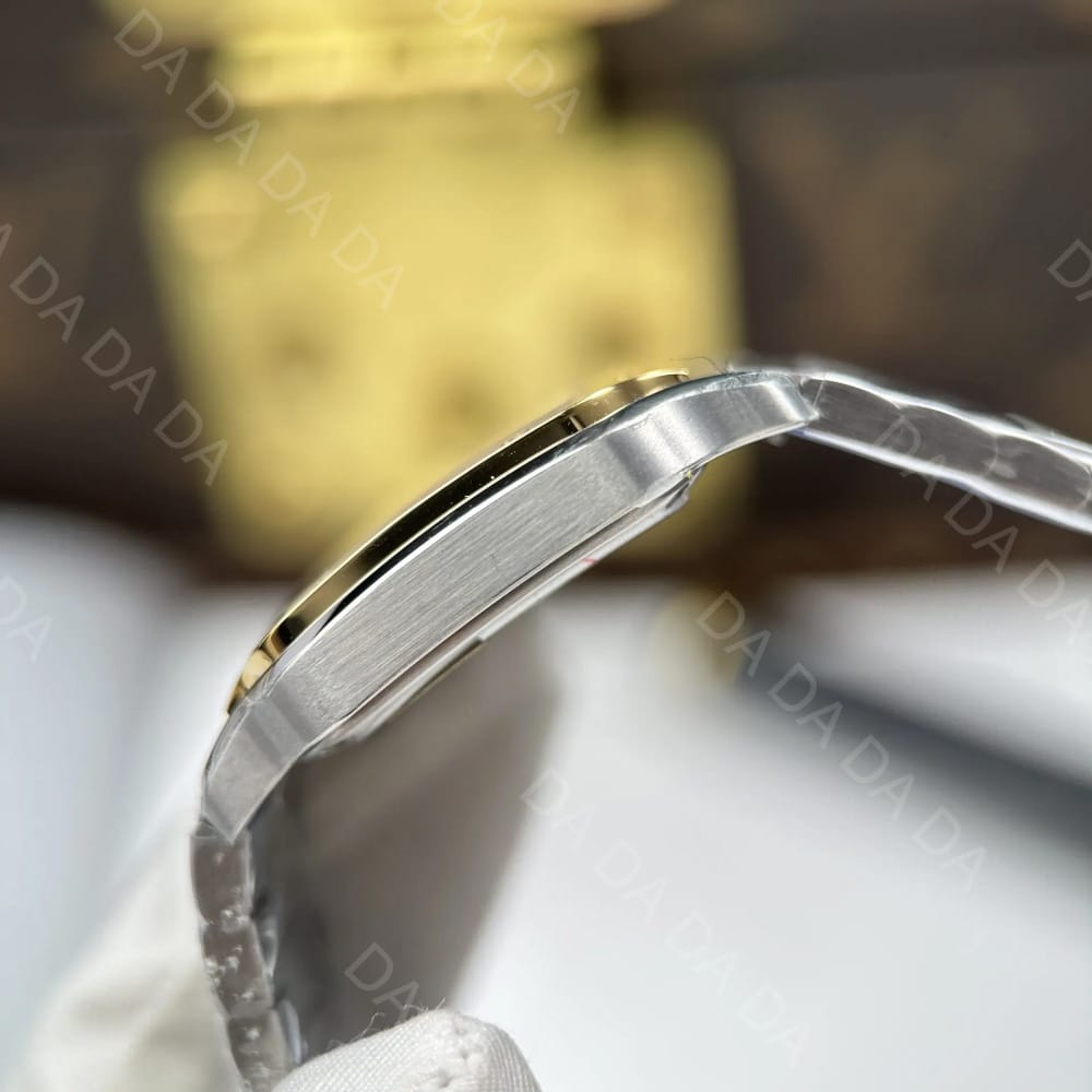 까르띠에 산토스 옐로우골드 콤비 스몰 27mm 7
