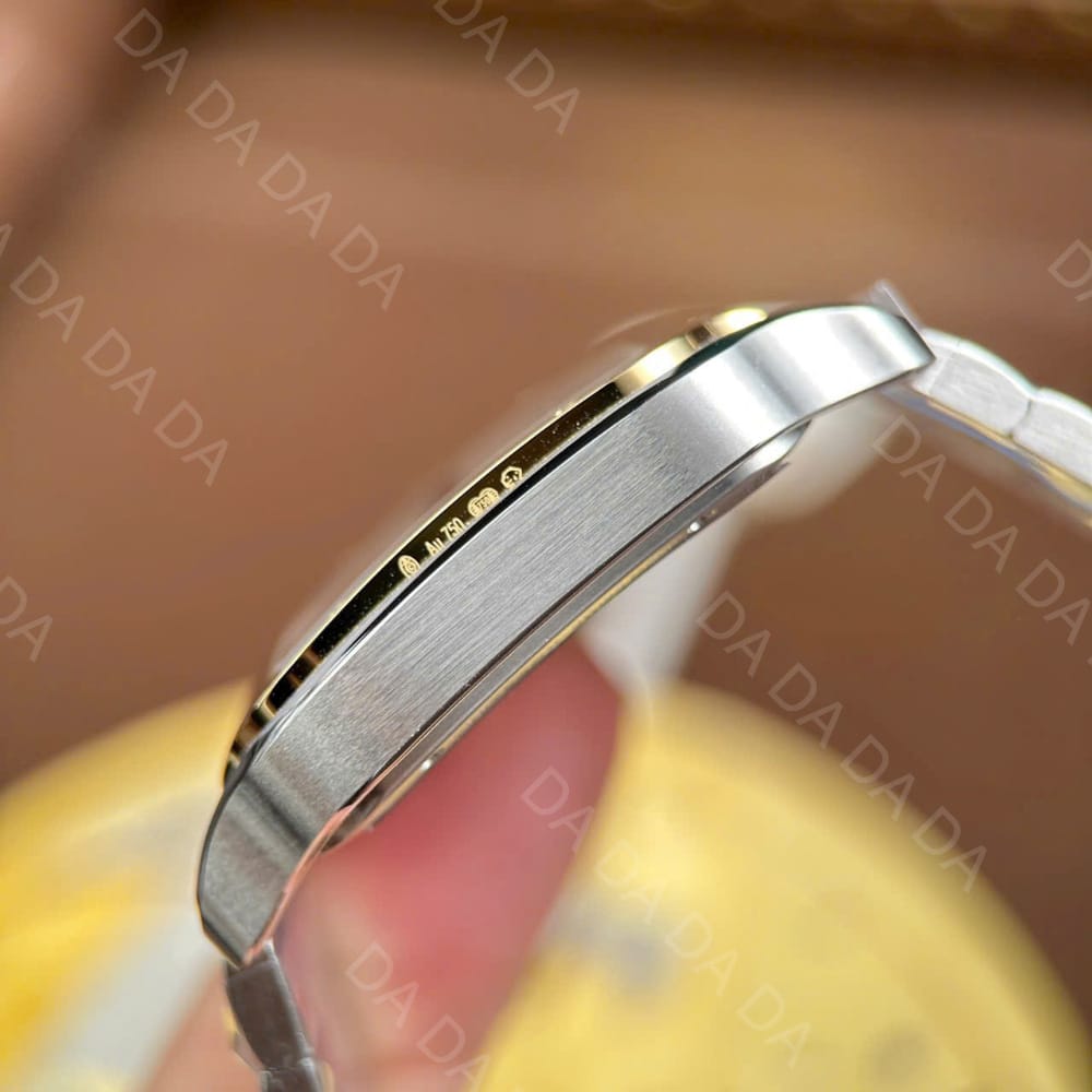 까르띠에 산토스 콤비 스켈레톤 라지 40mm 8