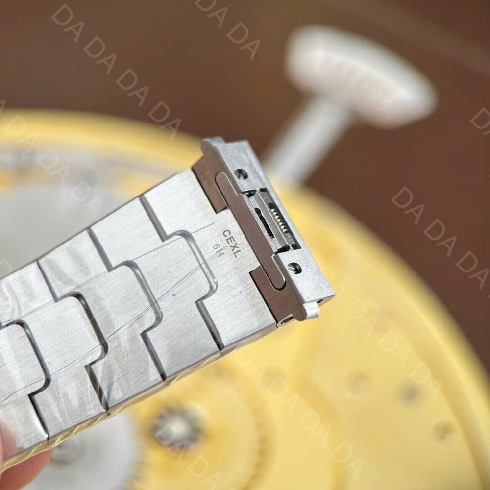까르띠에 산토스 스켈레톤 그린 라지 40mm 12