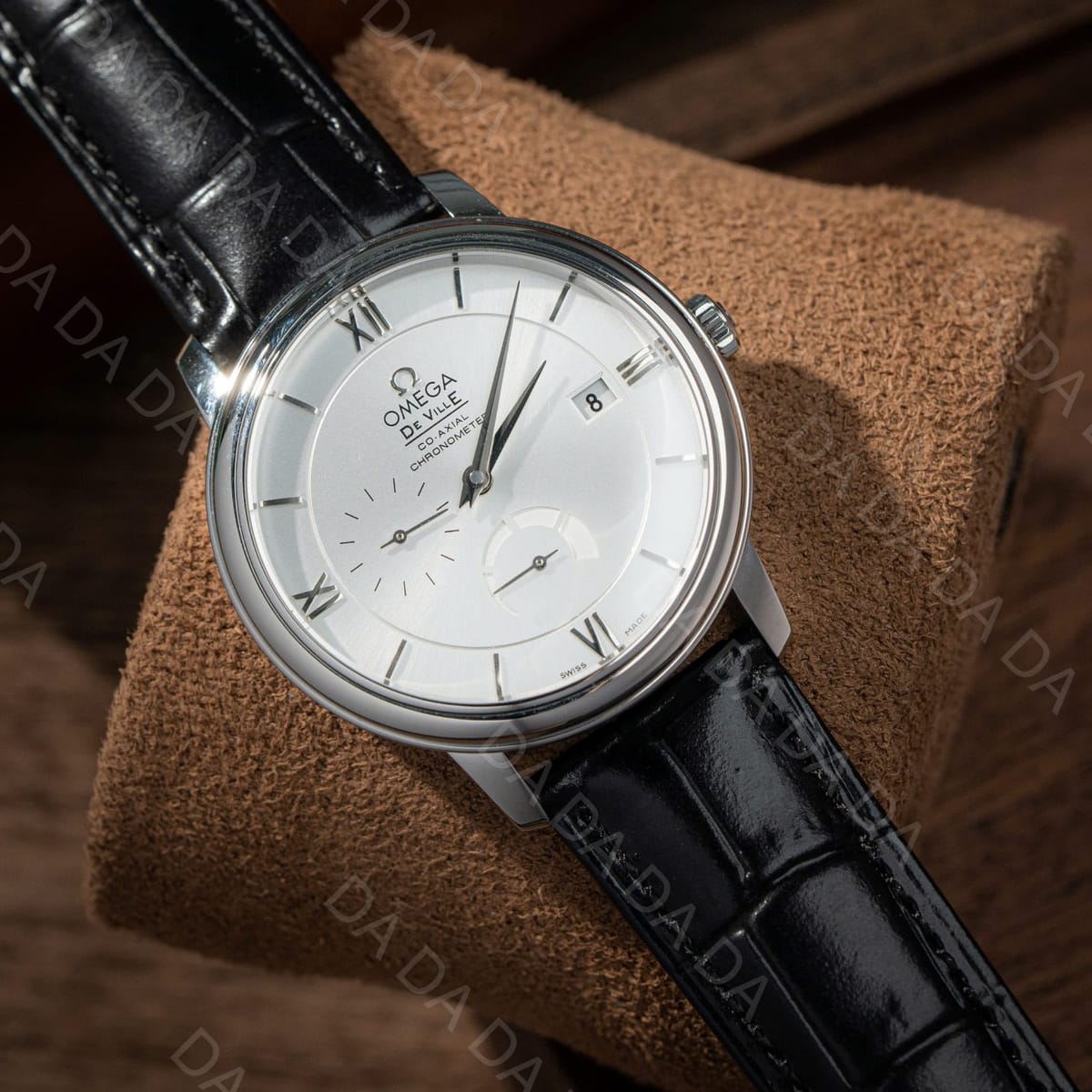 오메가 드 빌 프레스티지 실버다이얼 39.5mm 3