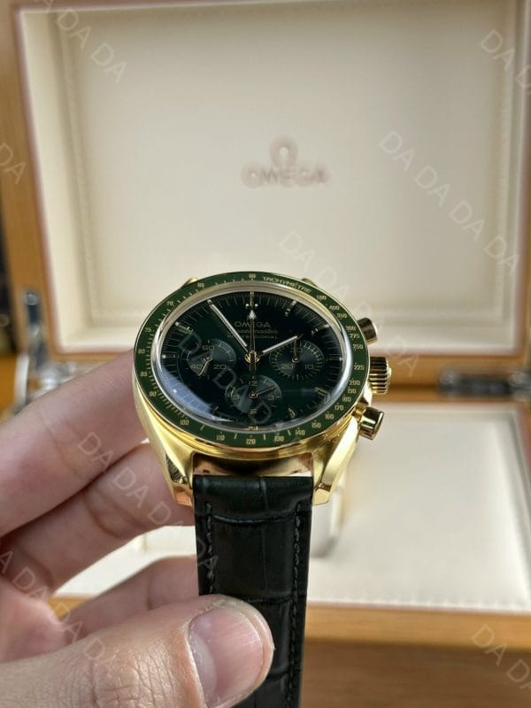 오메가 스피드마스터  문워치 금통 그린다이얼 44mm 4