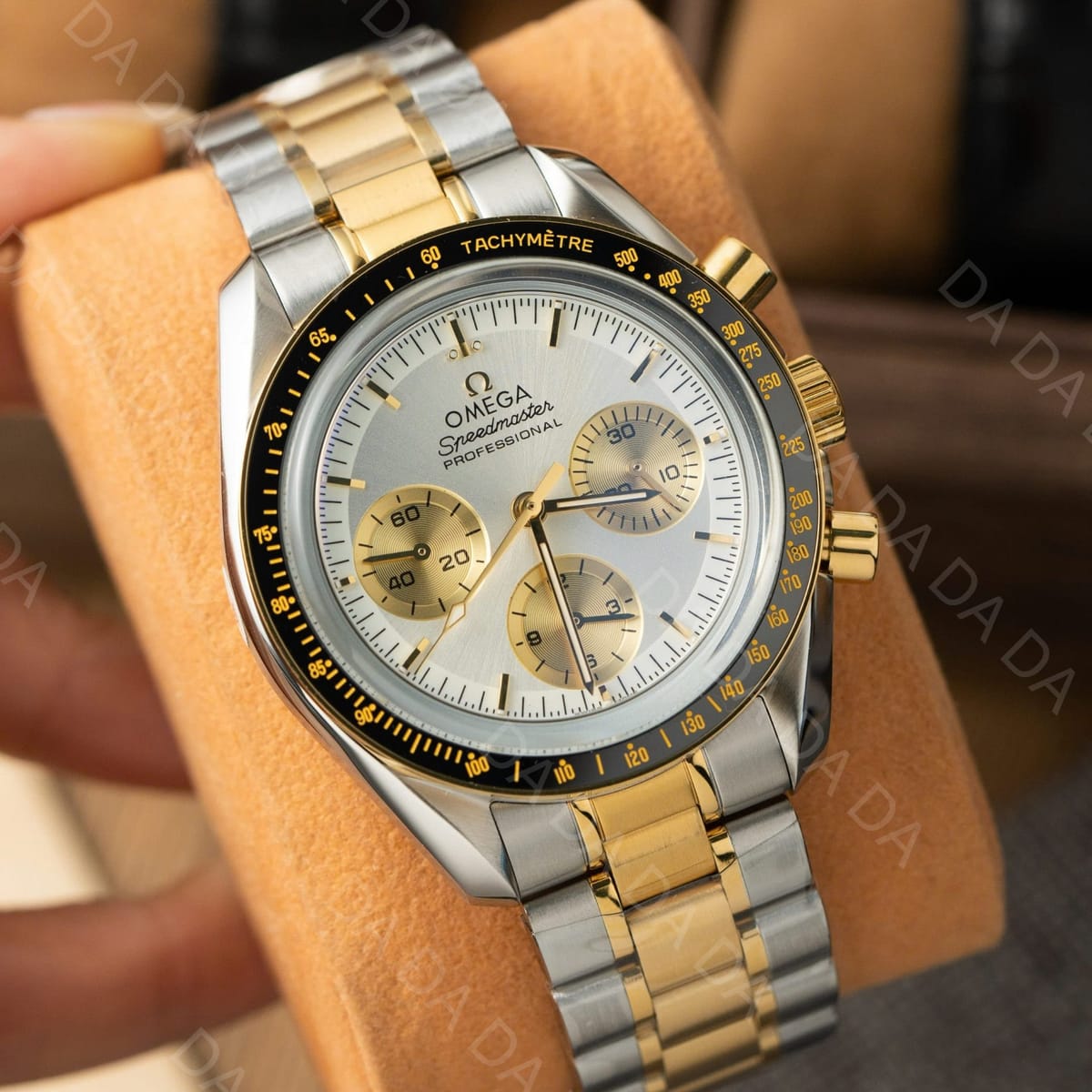 오메가 스피드마스터 문워치 콤비 흰판 42mm 3