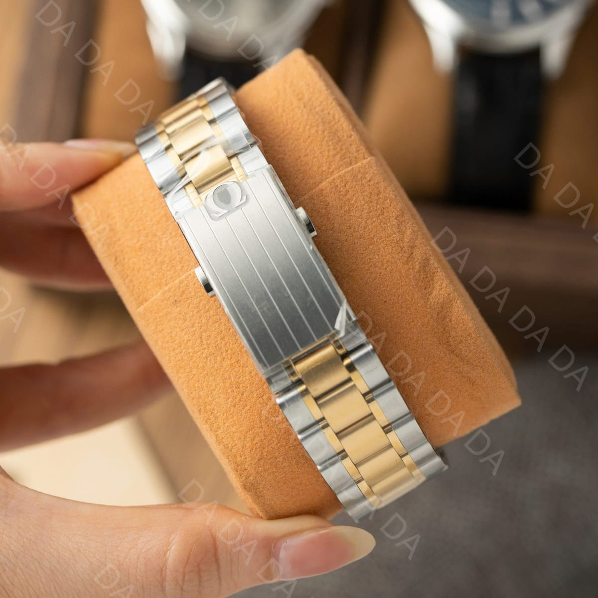 오메가 스피드마스터 문워치 콤비 흰판 42mm 12