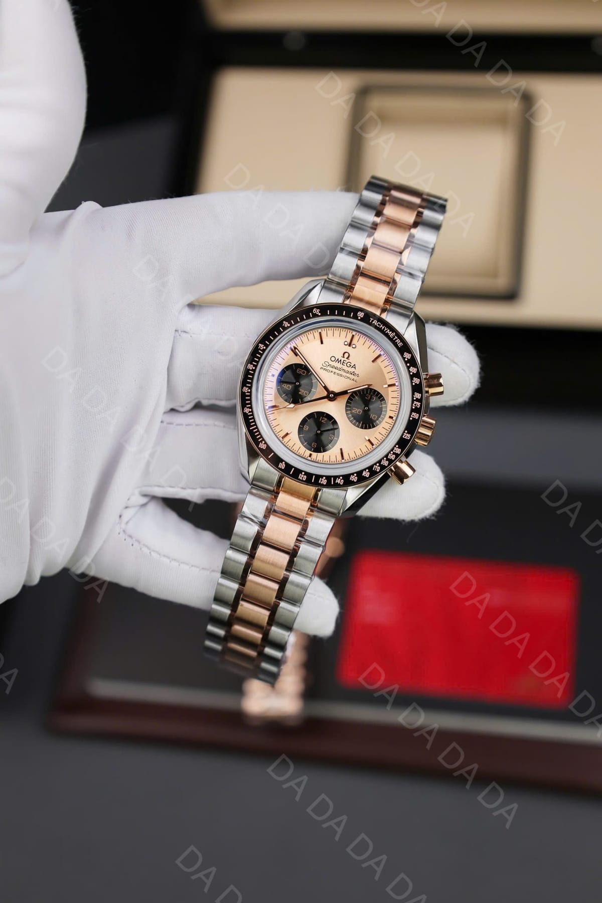 오메가 스피드마스터 로즈골드 콤비 로즈골드다이얼 42mm 4