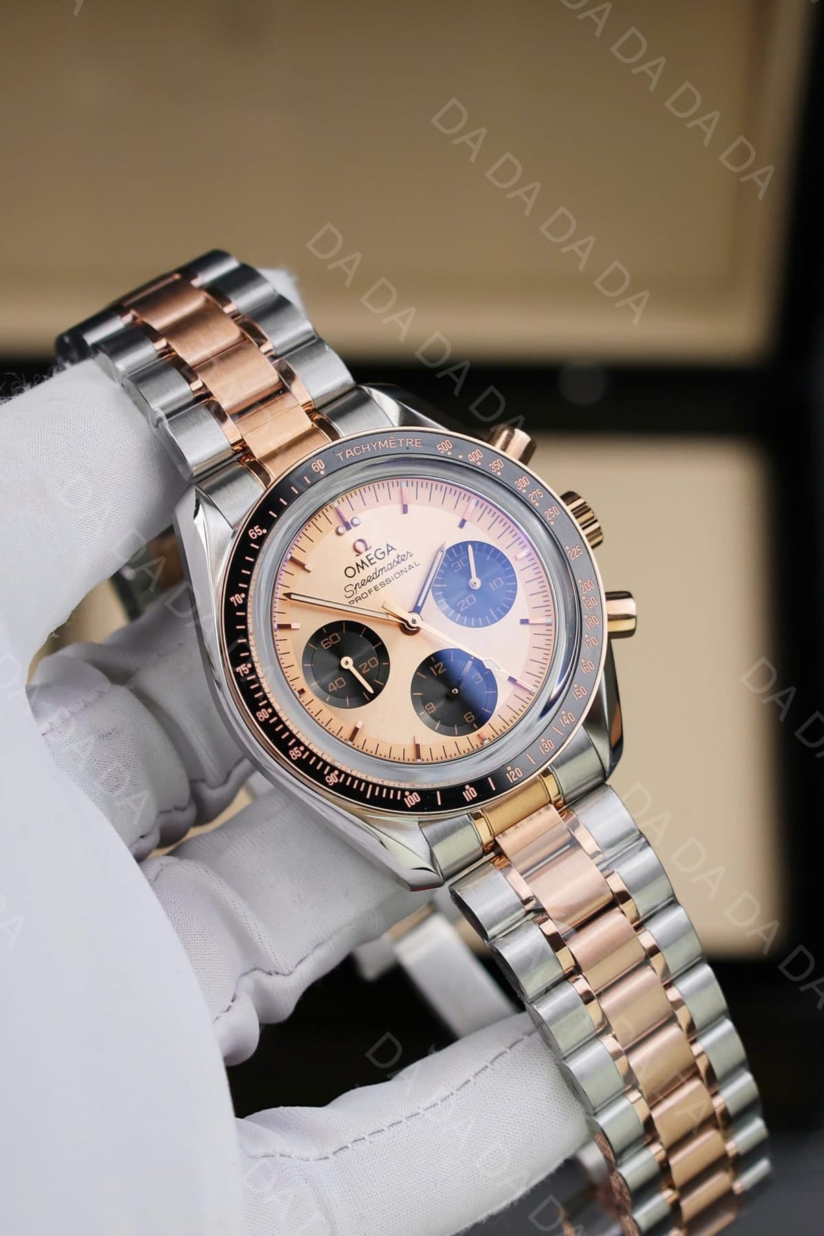 오메가 스피드마스터 로즈골드 콤비 로즈골드다이얼 42mm 5