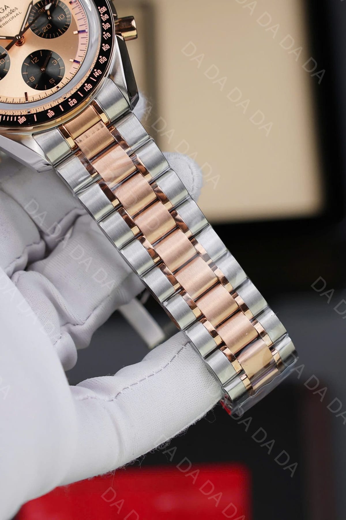 오메가 스피드마스터 로즈골드 콤비 로즈골드다이얼 42mm 10