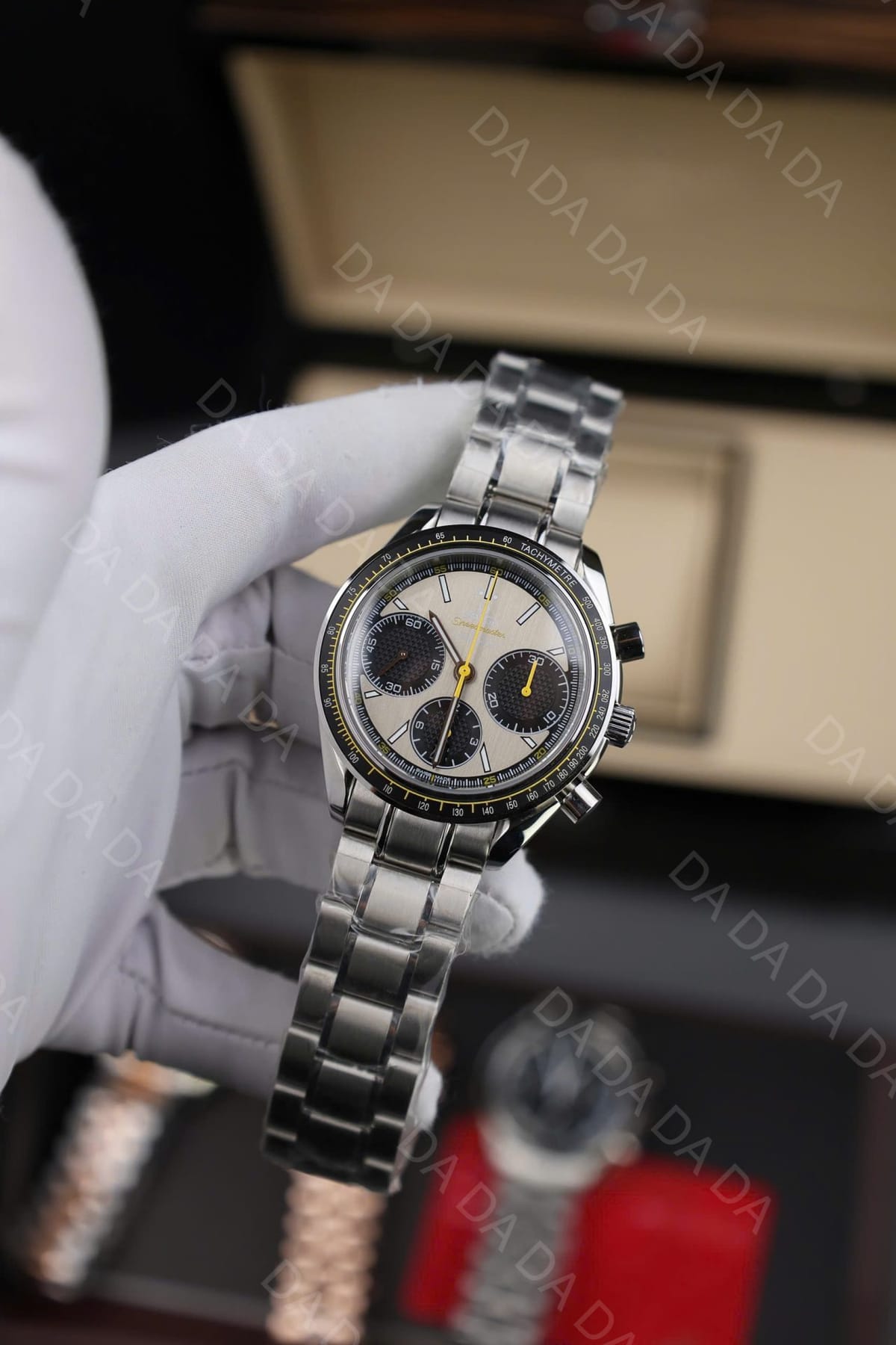 오메가 스피드마스터 레이싱 그레이다이얼 40mm 4