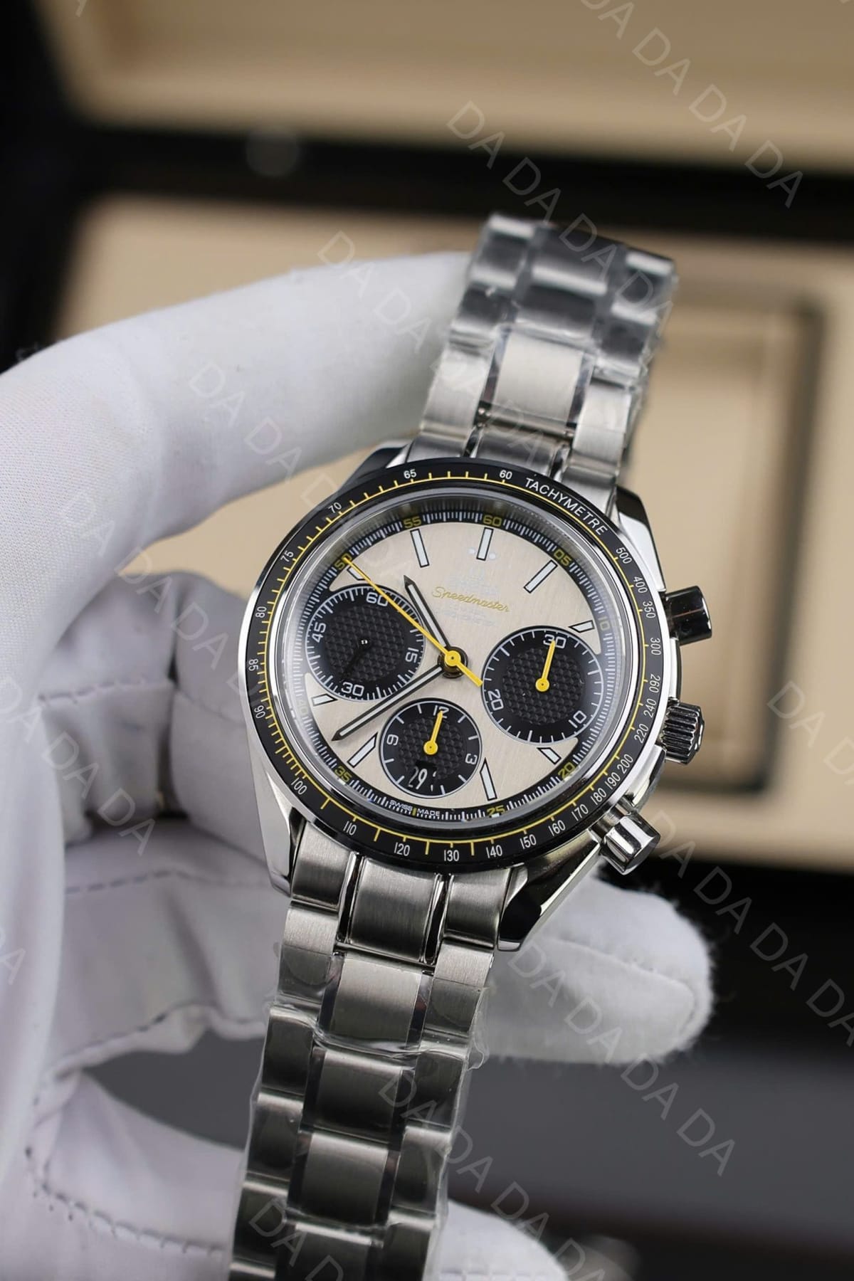 오메가 스피드마스터 레이싱 그레이다이얼 40mm 5
