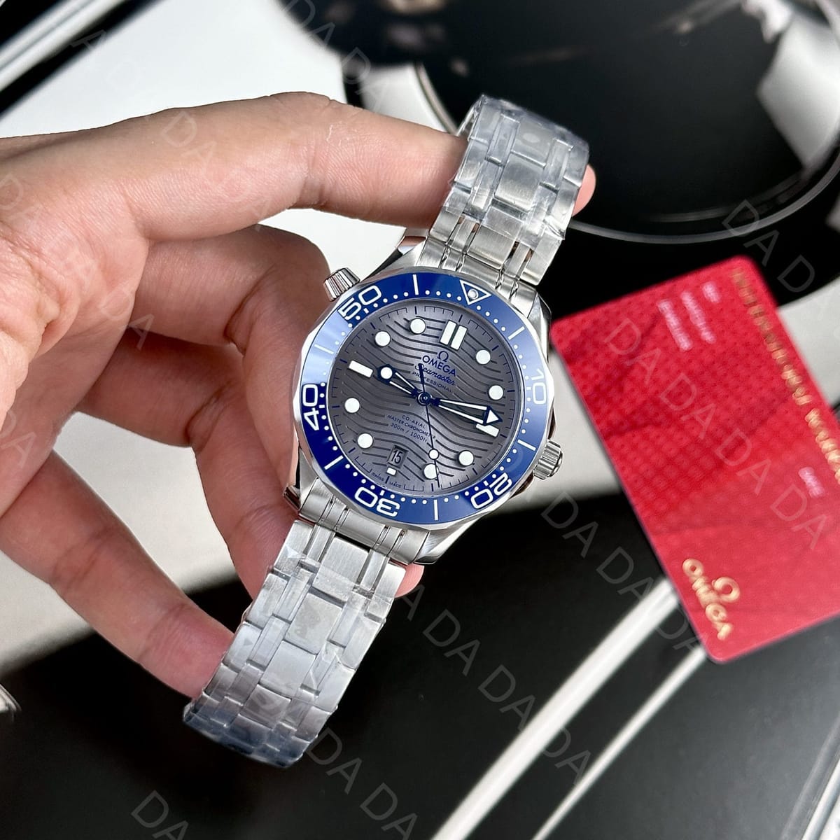 오메가 씨마스터 다이버 300 그레이판 블루베젤 42mm 3