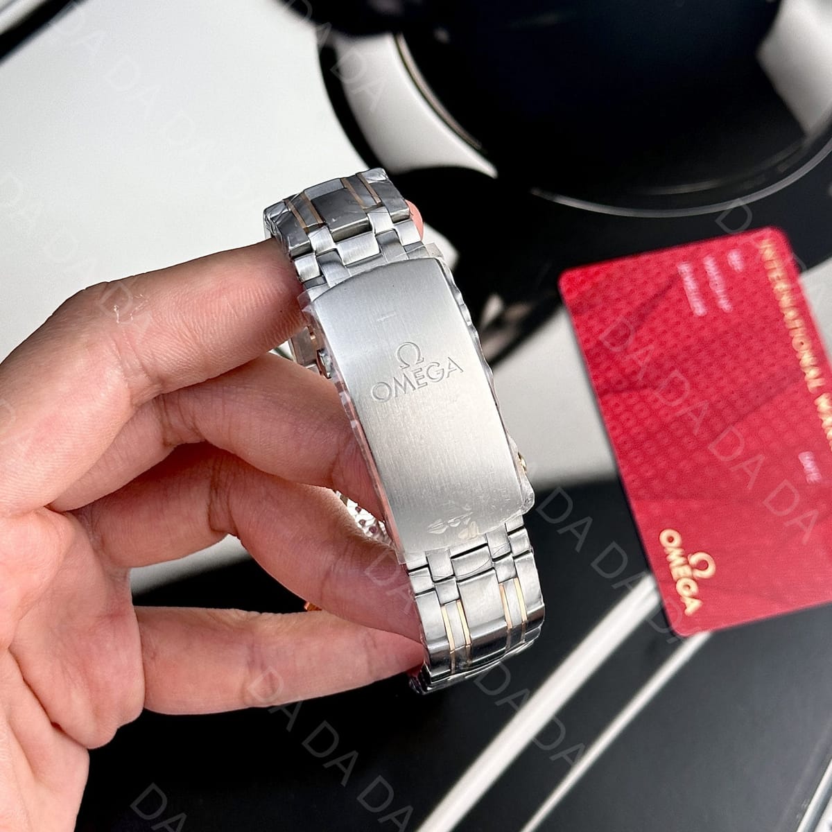 오메가 씨마스터 다이버 300 로즈골드 콤비 청판 42mm 10