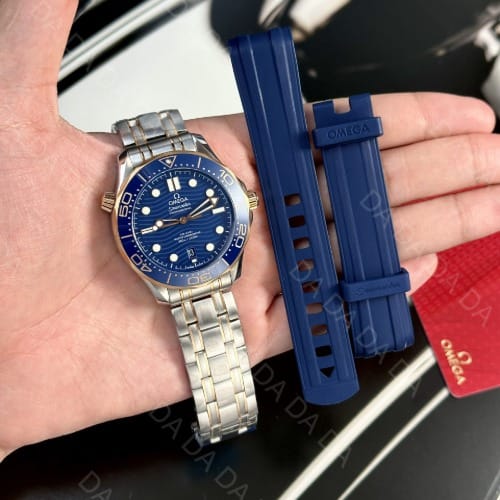 오메가 씨마스터 다이버 300 로즈골드 콤비 청판 42mm