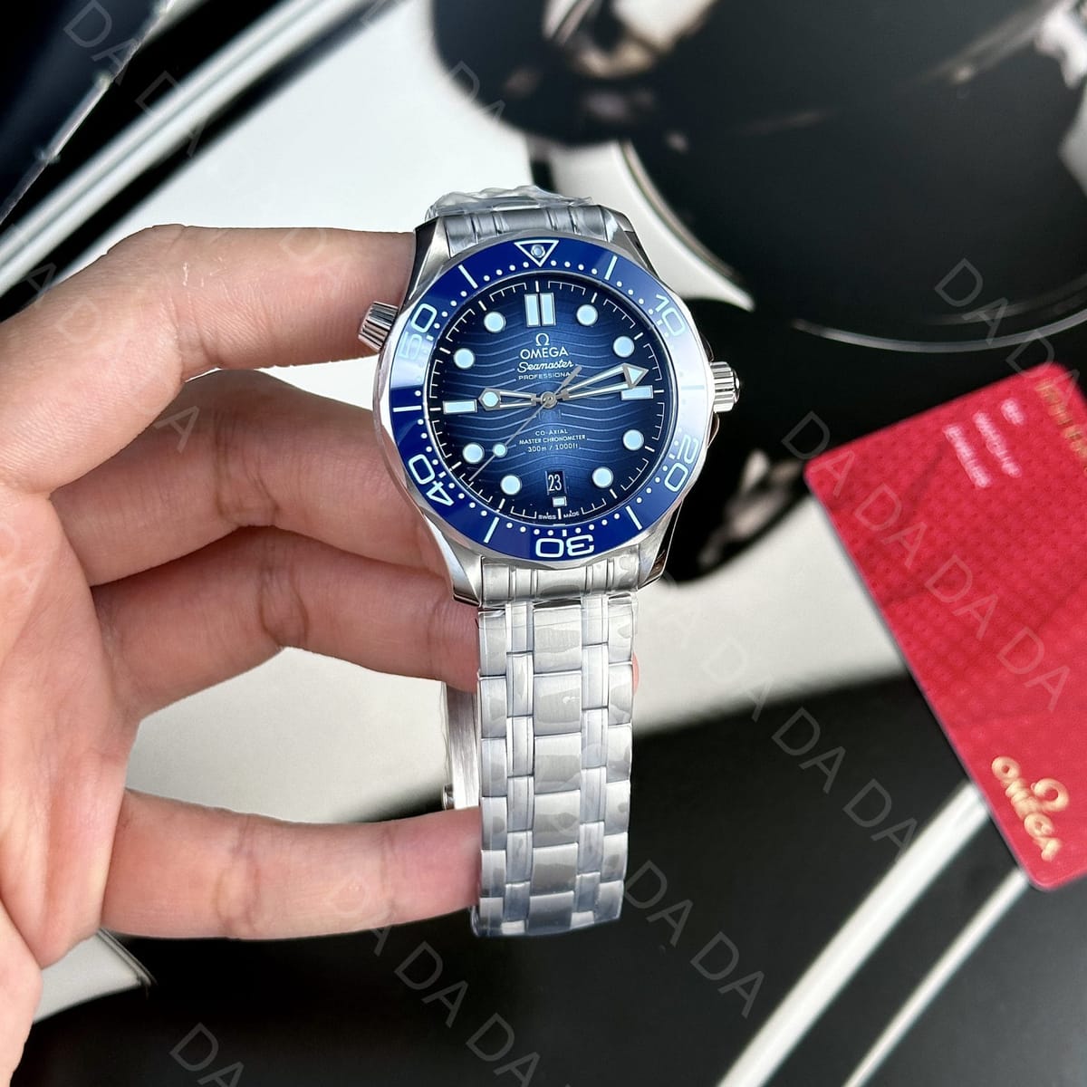 오메가 씨마스터 다이버 300 썸머 블루 42mm 3