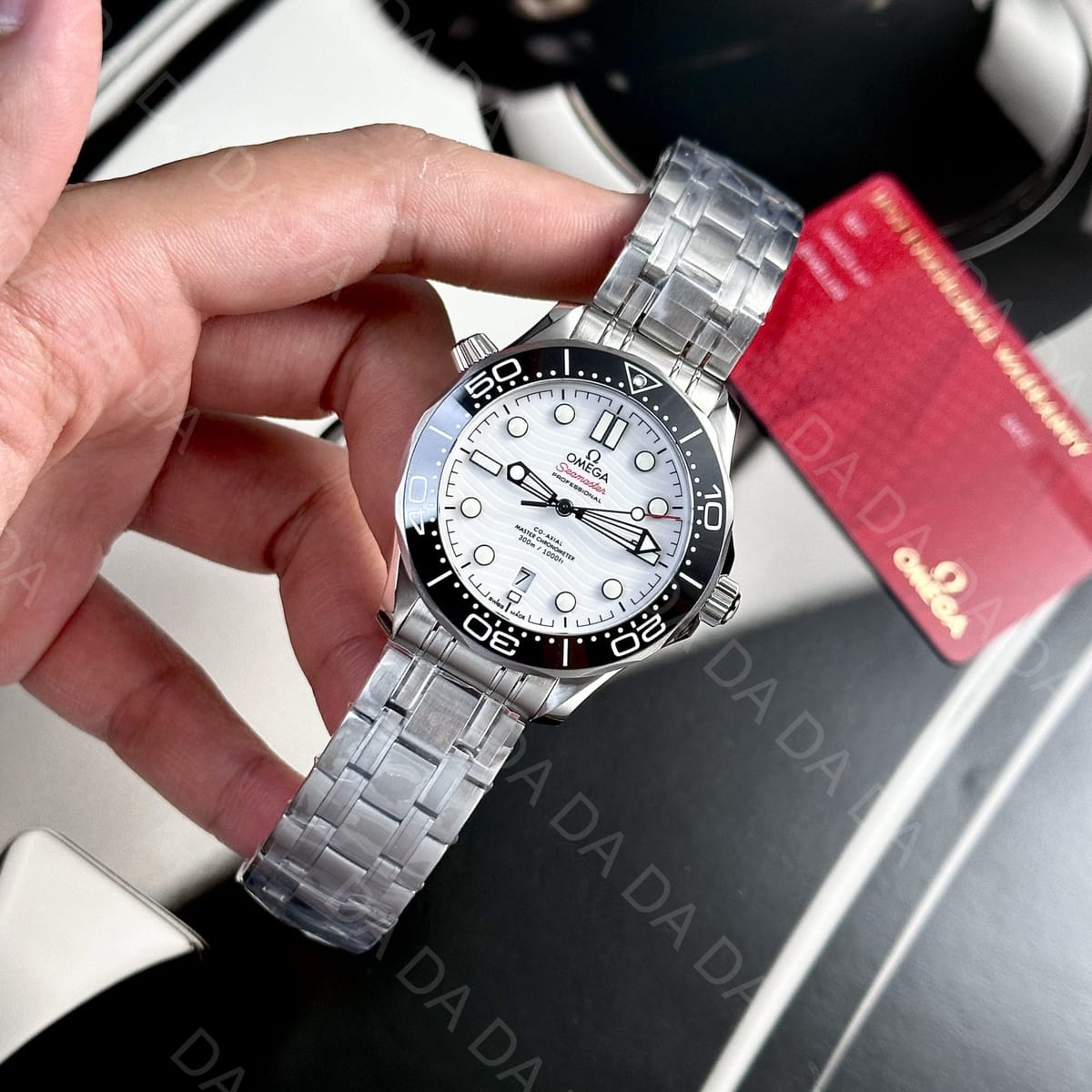 오메가 씨마스터 다이버 300 흰판 42mm 4