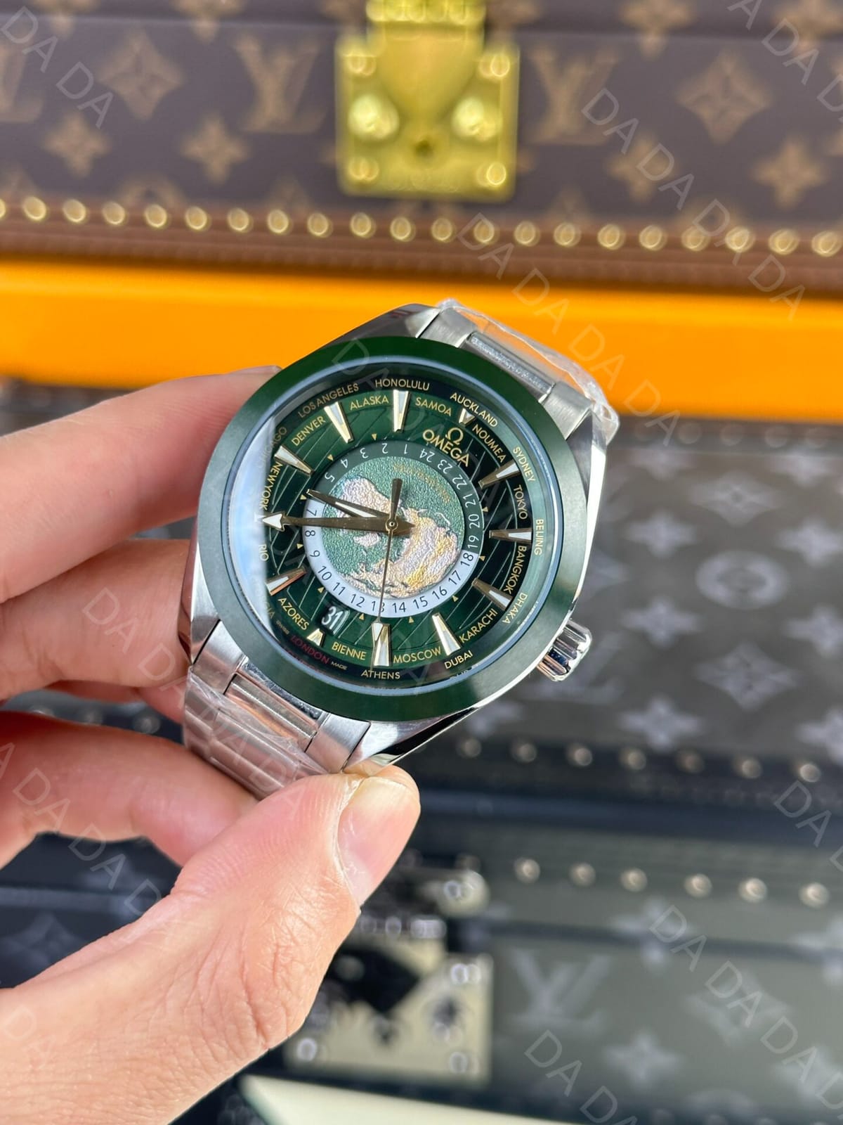 오메가 씨마스터 아쿠아테라 그린 43mm 4