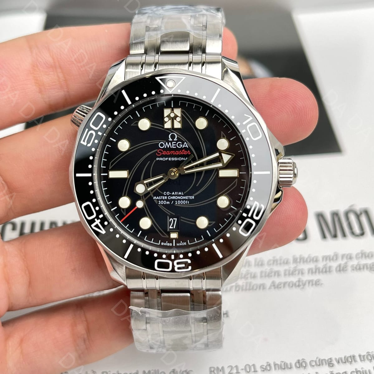오메가 씨마스터 제임스본드 007 검판 42mm 3