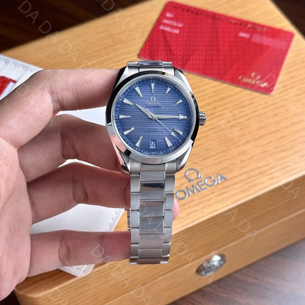 오메가 씨마스터 아쿠아테라 썸머블루 41mm 3