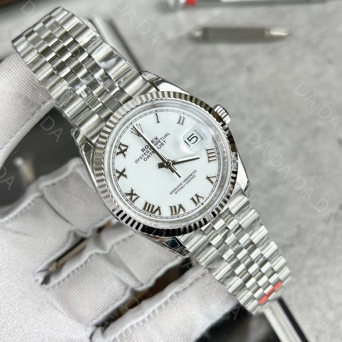 롤렉스 데이저스트 흰판 로만다이얼 36mm 3