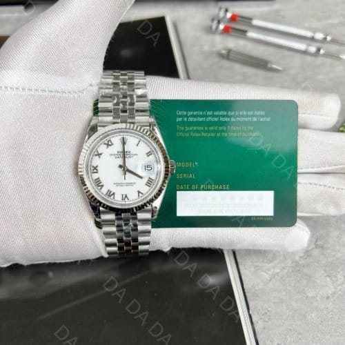 롤렉스 데이저스트 흰판 로만다이얼 36mm