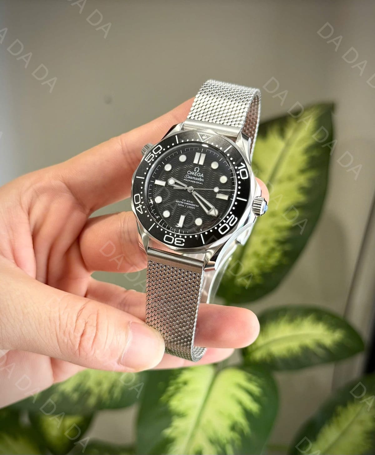 오메가 씨마스터 다이버 300 검판 티타늄 스트랩 42mm 4