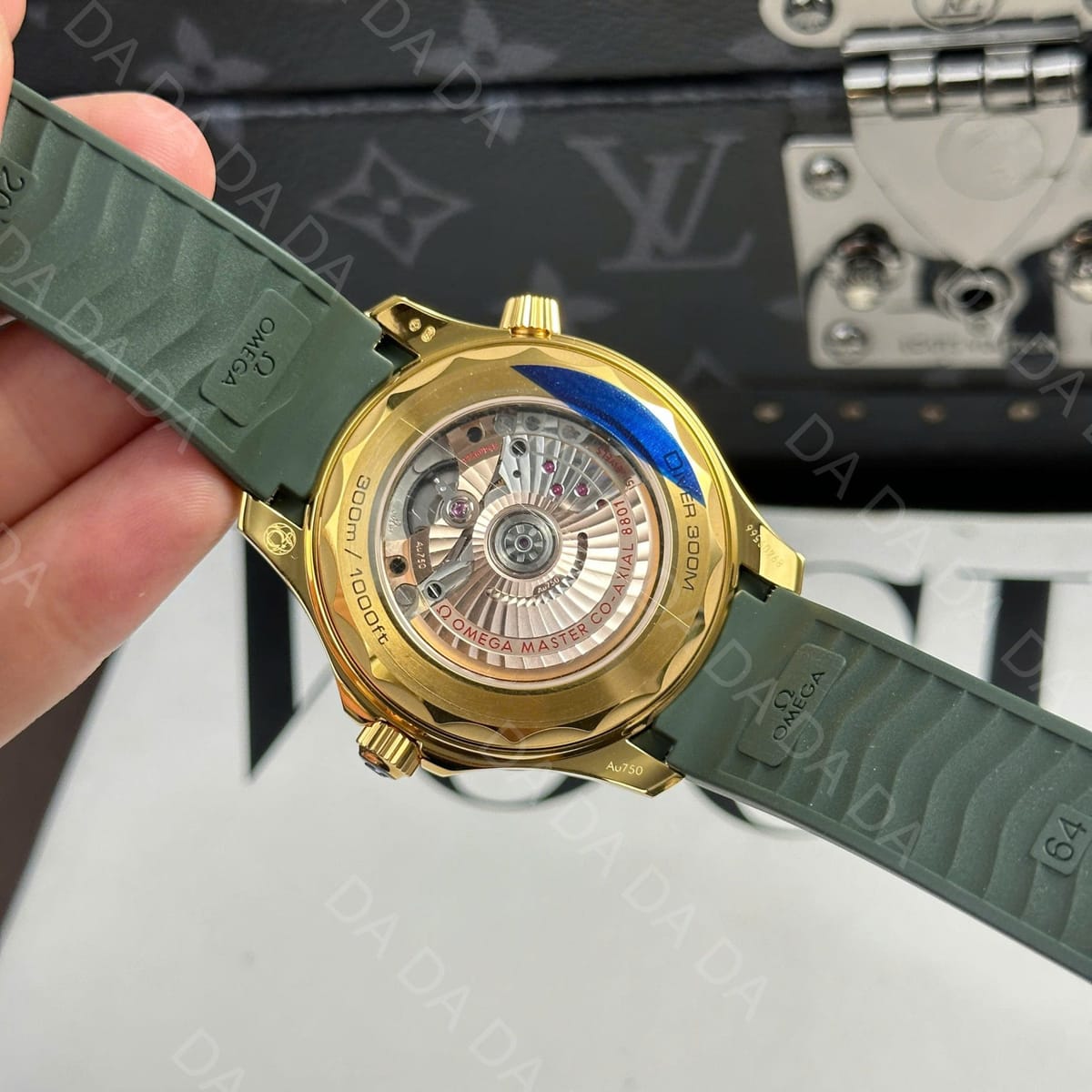 오메가 씨마스터 다이버 300 콤비 그린 러버밴드 42mm 10