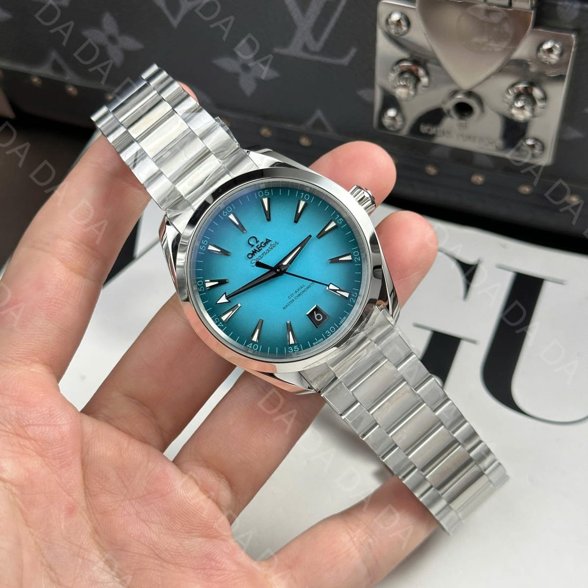 오메가 씨마스터 아쿠아테라 코액시얼 블루 41mm 3